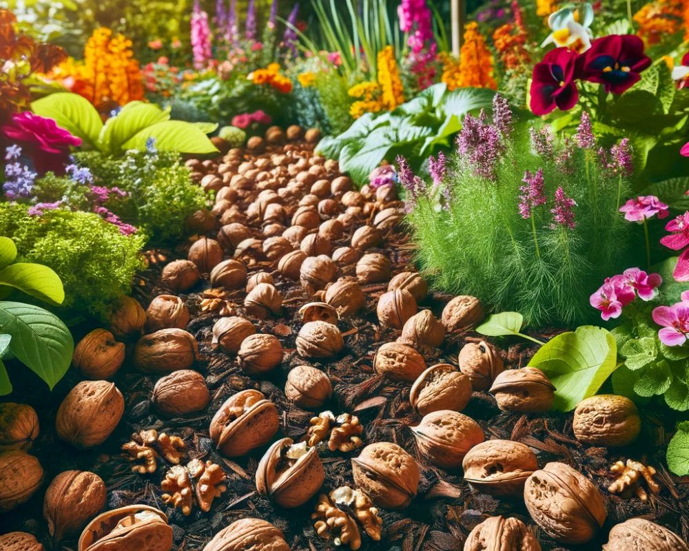 walnut shells in gardening