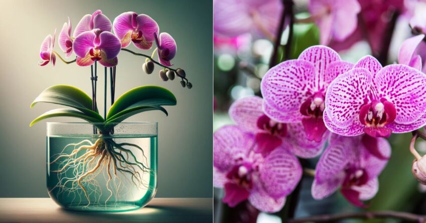 growing orchids in water