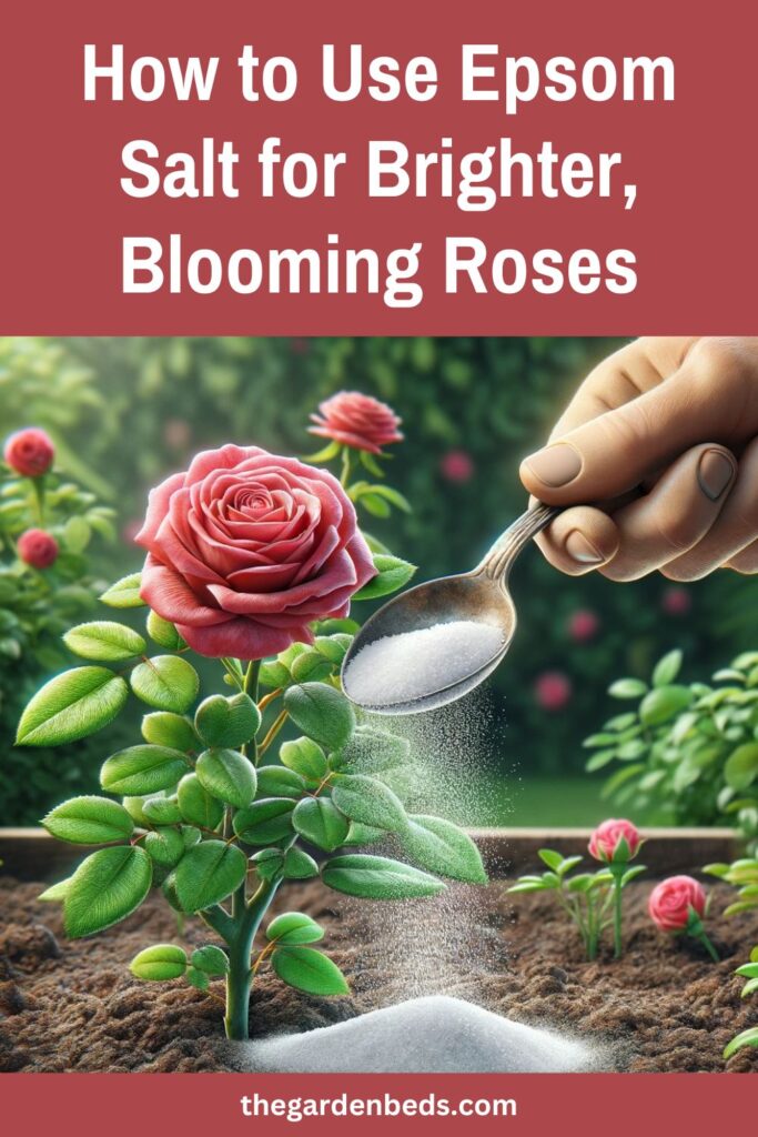 Epsom salt for roses
