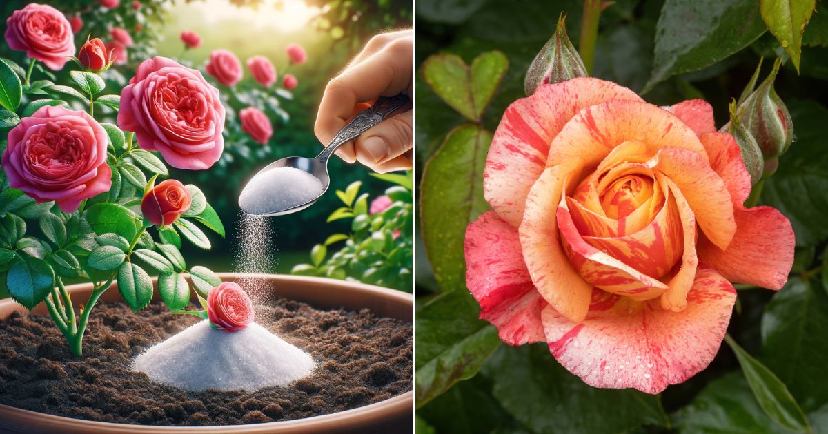 How to Use Epsom Salt for Brighter, Blooming Roses Garden Beds