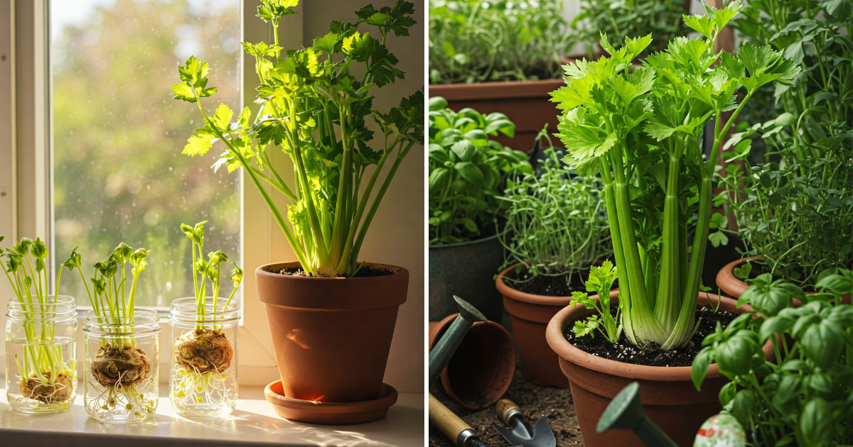 Grow a Never-Ending Supply of Celery in Just One Pot - Garden Beds