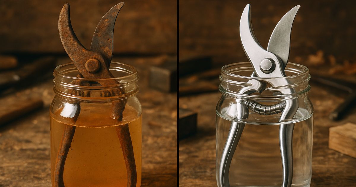 Here’s the Easiest Way to Clean and Sharpen Pruning Shears - Garden Beds